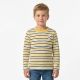 3. Wood Wood Kim Langarmshirt mit cremeweißen/gelben Streifen - 10235409-2323-Stripes