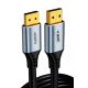 DisplayPort-Kabel 4K 60 Hz, vergoldeter Stecker, 2 m
