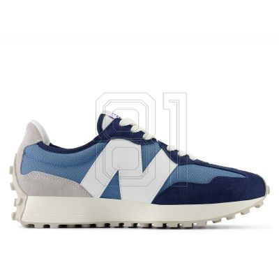 New Balance NB 327 Damen/Herren Sportschuhe Wildleder Blau Sneaker (U327CJ)