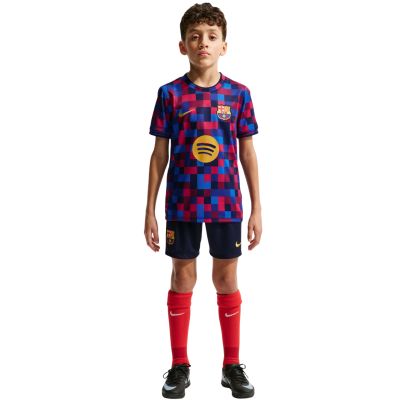 6. Nike FC Barcelona Kinder-T-Shirt, bordeauxrot und blau, II1752 621