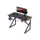 6. Huzaro Hero 1.7 RGB Schwarzer Gaming-Schreibtisch