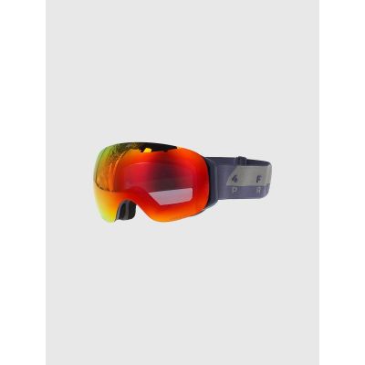 Skibrille mit mehrfarbiger Beschichtung, Unisex, 4F 4FWAW25AGOGU068-32S