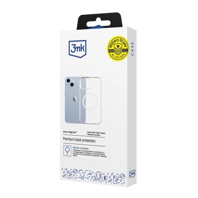 7. 3mk Armor Magcase für iPhone 14 Plus – Transparent