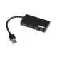 IBOX USB 3.0 Hub SCHWARZ 4-PORTS, SLIM IUH3F56 (4x USB 3.0; schwarz)