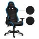 4. Huzaro Force 6.2 Schwarzer RGB-Gaming-Stuhl