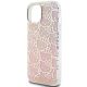 6. Hello Kitty IML Gradient Electrop Crowded Kitty Head Hülle für iPhone 15 – Rosa