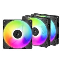 ARCTIC Freezer P14 Pro Reverse A-RGB - 3er-Pack Computergehäuselüfter 14 cm Schwarz 3 Stück.