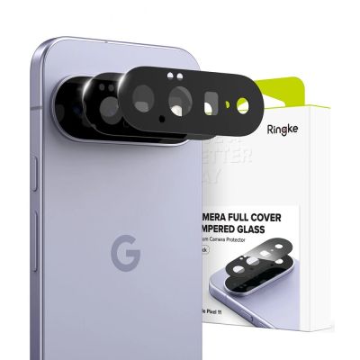 Ringke Kamera-Vollschutzhülle, 2er-Pack für Google Pixel 11 – Schwarz