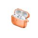 11. AmazingThing Titan Pro Mag Hülle, transparent, für AirPods Pro 3 – Orange