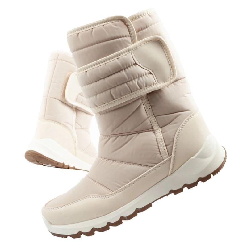 Easy Way Winterstiefel Schneestiefel Damen Stiefeletten isoliert modisch Reißverschluss