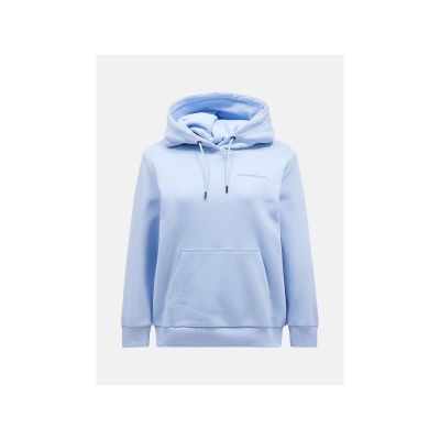 Peak Performance W Original Small Logo Hoo Sweatshirt Blau