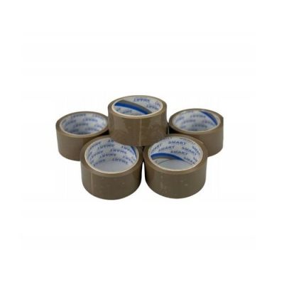 BSTech Acryl-Verpackungsband 48 x 60 m, brauner Karton, 36 Stück