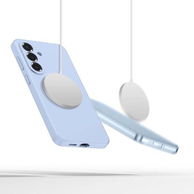 4. Tech-Protect Silikon-MagSafe-Hülle für Samsung Galaxy S26 – Blau