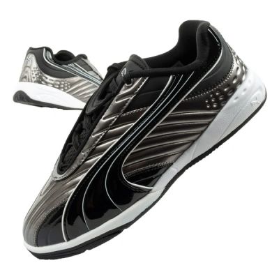 Puma V-S2 Goalgetter Kinder-Sneaker, modische Sportschuhe, silber