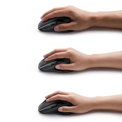 4. Ugreen Kabellose ergonomische optische Maus – Schwarz