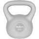 4. REBEL ACTIVE Kettlebell aus Bitumen 24 kg RBA-2322G-24 Grau