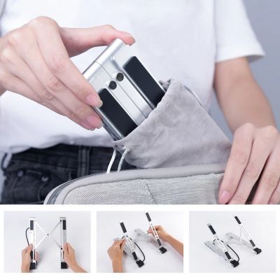 4. Choetech Stand Multifunktionsstation für Laptop PD / USB-C HDMI (4K / 30Hz) / 2xUSB-A / 1xUSB-C / 1xSD / 1xTF schwarz (HUB-M43)