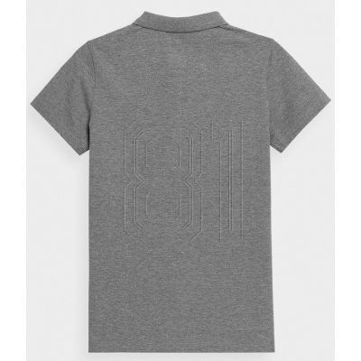 2. T-Shirt 4F W H4Z22TSD356MEDIUMGRAYMELANGE
