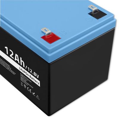 3. Qoltec LiFePO4 Lithium-Eisenphosphat-Batterie 12,8 V 12 Ah 153,6 Wh BMS