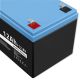 3. Qoltec LiFePO4 Lithium-Eisenphosphat-Batterie 12,8 V 12 Ah 153,6 Wh BMS