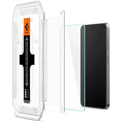 5. Spigen Glas.tR EZ Fit gehärtetes Glas für Samsung Galaxy S24 - 2 Stk.