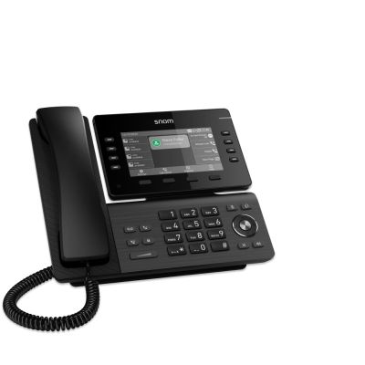 2. Snom D812 VoIP-Telefon, schwarzes TFT-Display