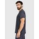 4. Herren-T-Shirt mit Aufdruck, regulär, Größe 4F 4FRAW25TTSHM3845-22S