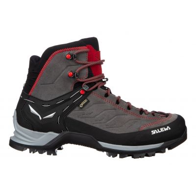 7. Salewa MTN Trainer Mid GTX Herren Erwachsene Dunkelgrau, Grau, Rot