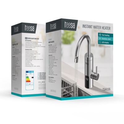 16. TEESA Durchfluss-Wassererhitzer TSA4106 Metall