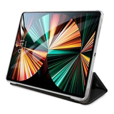 2. Karl Lagerfeld Saffiano Ikonic Karl Hülle für iPad 12,9" Pro 2021 - Schwarz