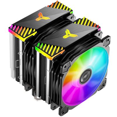 12. Jonsbo CR-2000GT CPU-Kühler mit Radiator und 12 cm Lüfter, schwarz, 1 Stück.