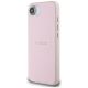 2. Guess Grained Ring MagSafe iPhone 16e Hülle - Rosa