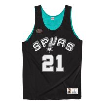 Mitchell & Ness Wende-Tanktop für Herren, San Antonio Spurs, Tim Duncan