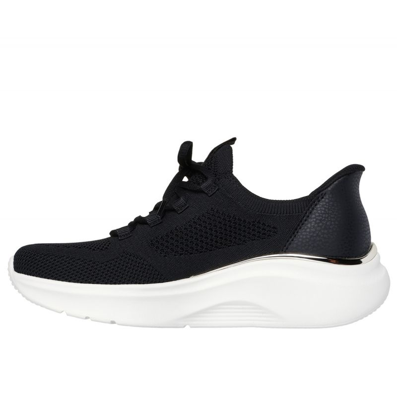 4. Skechers Slipper: Bobs Sport B Love - True Delight W 117617 BLK schwarz
