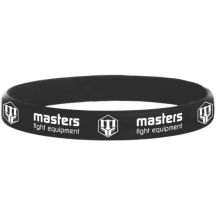 MASTERS FIGHT EQUIPMENT Silikon-Stirnband schwarz