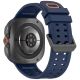 2. Tech-Protect Silikon-Air-Armband für Samsung Galaxy Watch Ultra 47 mm – Marineblau