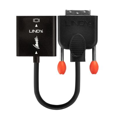 3. Lindy 38189 0,1 m DVI-D VGA (D-Sub) Kabeladapter Schwarz