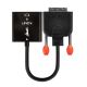 3. Lindy 38189 0,1 m DVI-D VGA (D-Sub) Kabeladapter Schwarz