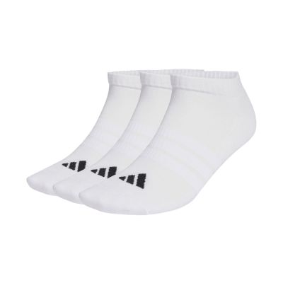 Adidas Cushioned Essentials Low Cut Socken, 3 Paar, Weiß, JZ0535