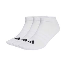 Adidas Cushioned Essentials Low Cut Socken, 3 Paar, Weiß, JZ0535