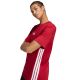 3. adidas Essentials 3-Streifen Herren-T-Shirt Rot KD4865