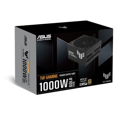 13. ASUS TUF Gaming 1000W Gold EVO Netzteilmodul 20+4 Pin ATX Schwarz