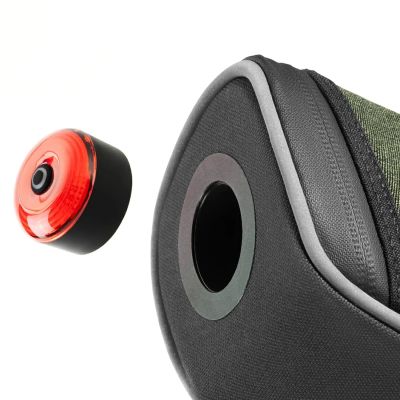 3. Rockbros C52-2 leichte Satteltasche mit 250-mAh-Beleuchtung – grün