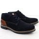 2. Herren-Ankle-Boots aus Wildleder, marineblau, Bugatti 331-8373H-1400