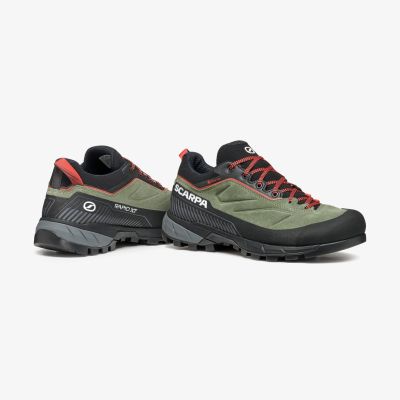 6. Scarpa Rapid XT GTX Damen-Zustiegsschuhe – Birke/Koralle Größe: 38