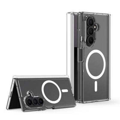 2. Dux Ducis Clin Mag Case für Samsung Galaxy Z Fold 8 / Z Fold 7, kompatibel mit MagSafe – Transparent