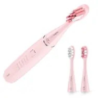 2. Niceboy SONICPINK Zahnbürstenkopf, 2 Stück, Pink