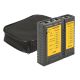 3. DeLOCK 86407 Netzwerkkabeltester, Twisted-Pair-Kabeltester, Schwarz