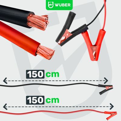 8. Mikroprozessorgesteuertes Ladegerät 6–12 V 15 A + Batterieladegerät W14017 WUBER