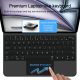 7. Tech-Protect Smartcase Magnetic mit Tastatur für iPad Pro 12,9" 2020 / 2021 / 2022 / iPad Air 13" 2024 / 2025 - Schwarz